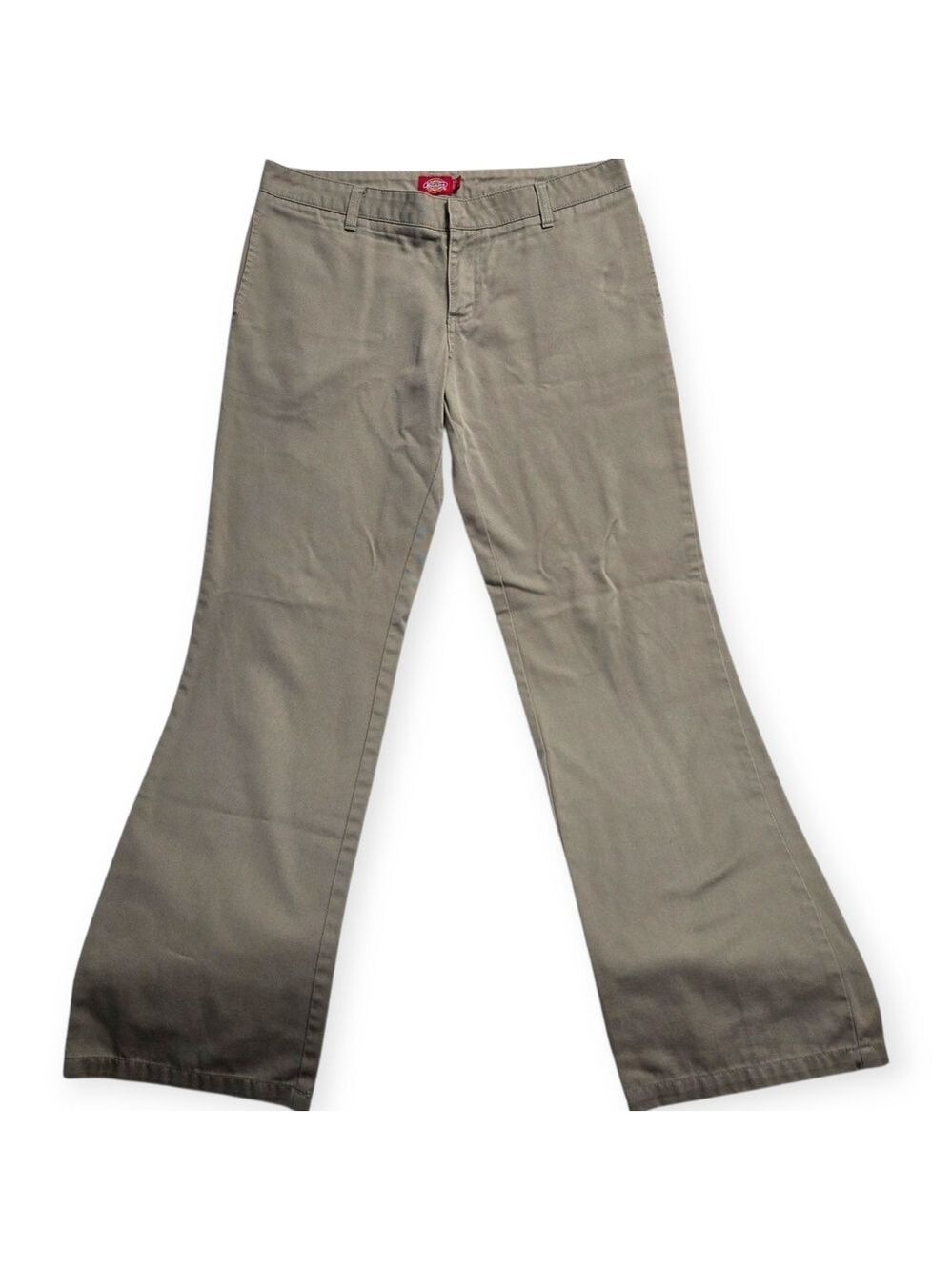 Dickies Flare Leg Work Pants Size 11 Khaki